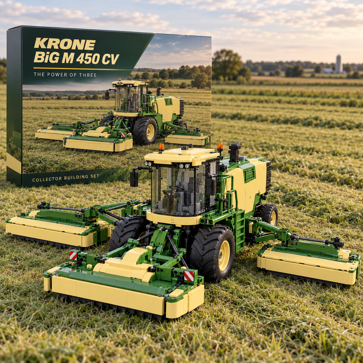 Building the KRONE BiG M 450 CV collector model
