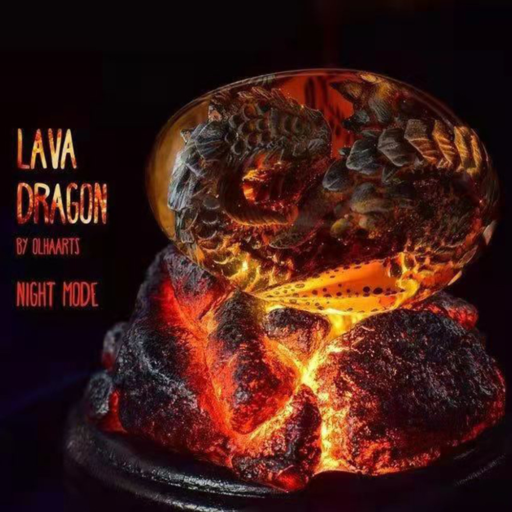 ⚡️Last Day 50% OFF -  Lava Dragon Egg With Luminous Base