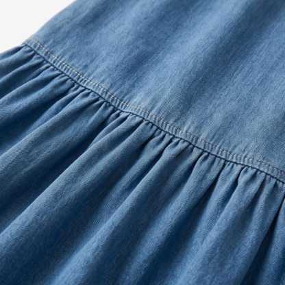Soft-Touch Maxi Dress with Tiered Ruffle Hem
