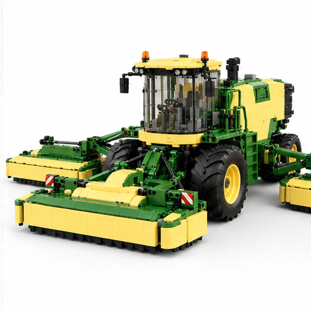 KRONE BiG M 450 CV collector building set in the field