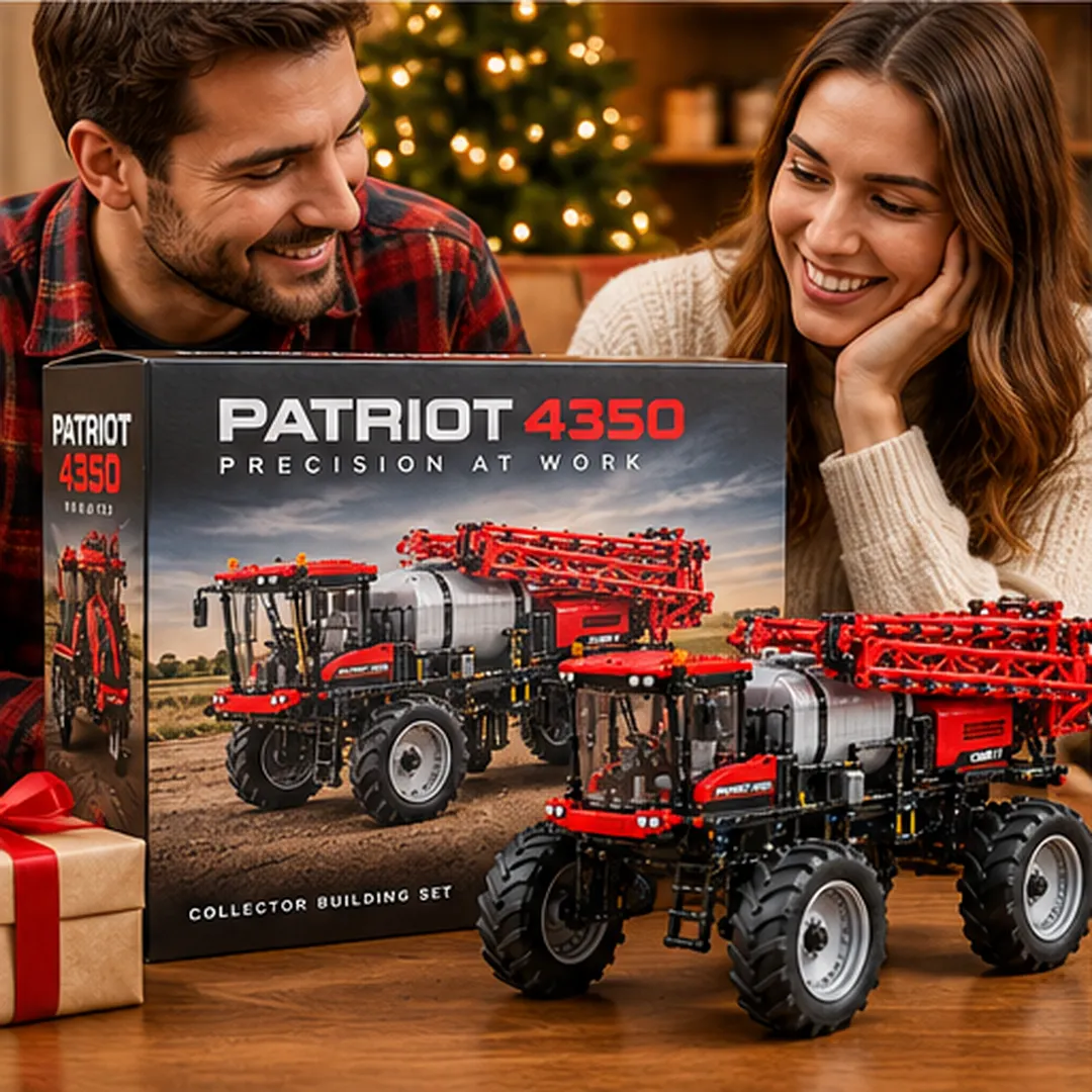Patriot 4350 cab interior, tank and tire details