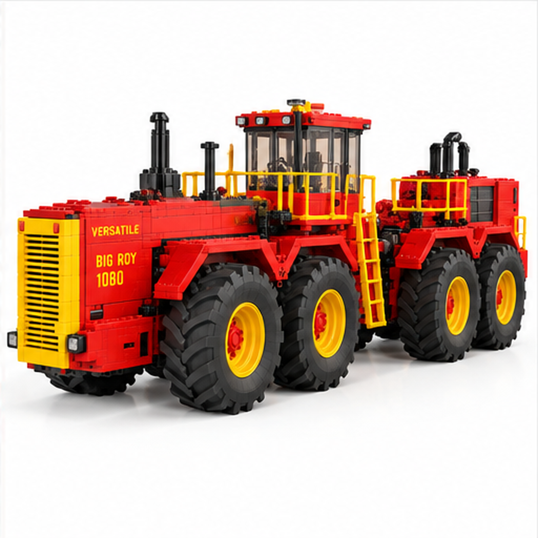 Big Roy 1080 eight-wheel tractor collector building set