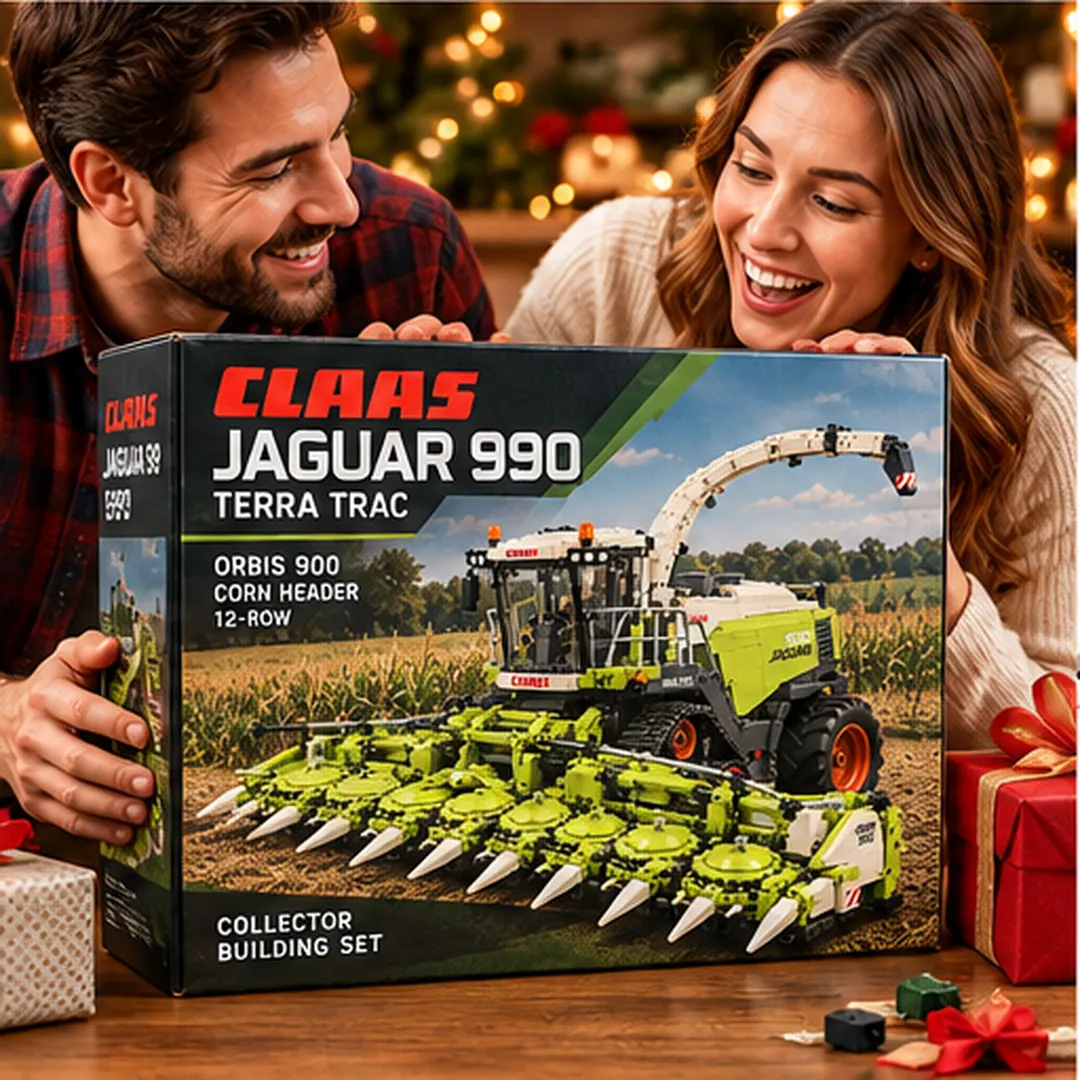 CLAAS JAGUAR 990 cab ORBIS 900 header and TERRA TRAC details
