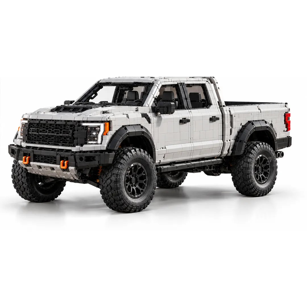 F-150 Raptor R-inspired collector building set presented as an off-road truck gift