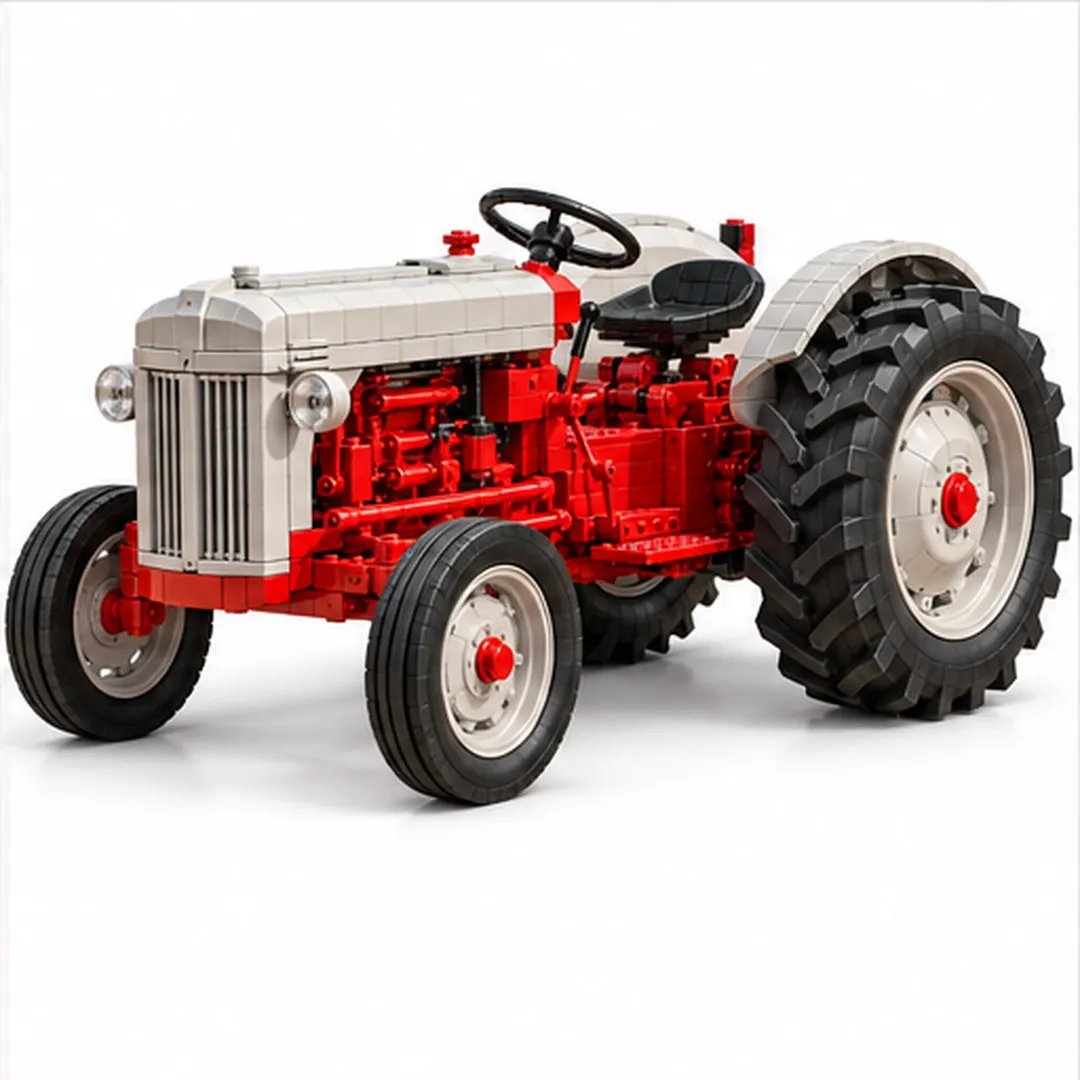 Vintage tractor collector building set gift