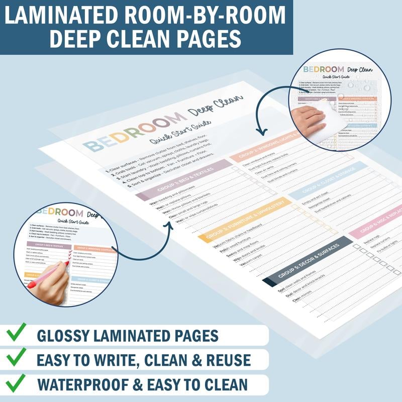 🔥Hot Sale 49% OFF - 📅 New Release📕2026 ADHD Cleaning Planner — Designed for ADHD Minds
