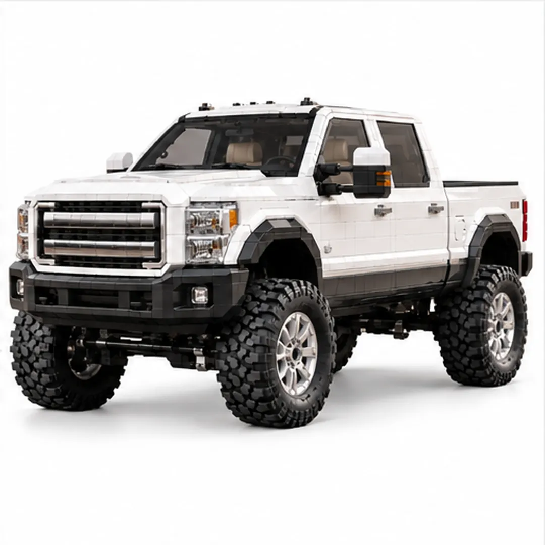 350 heavy-duty pickup building model