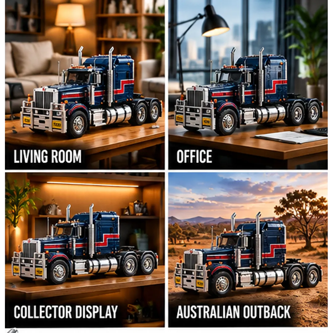 T909 Director Series anniversary building set gift for truck enthusiasts