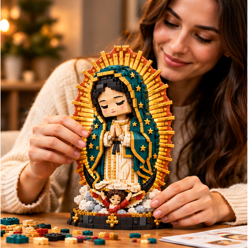 Our Lady of Guadalupe inspired building set