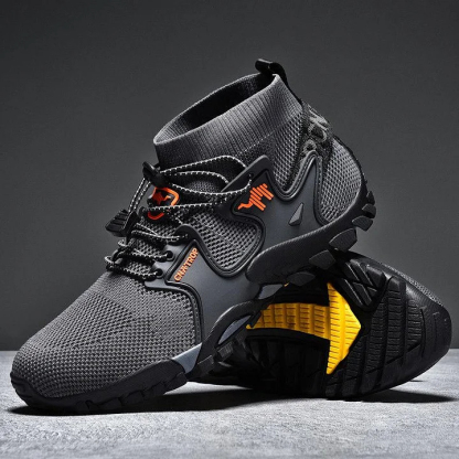 Portable Tied orthopedic hiking shoes