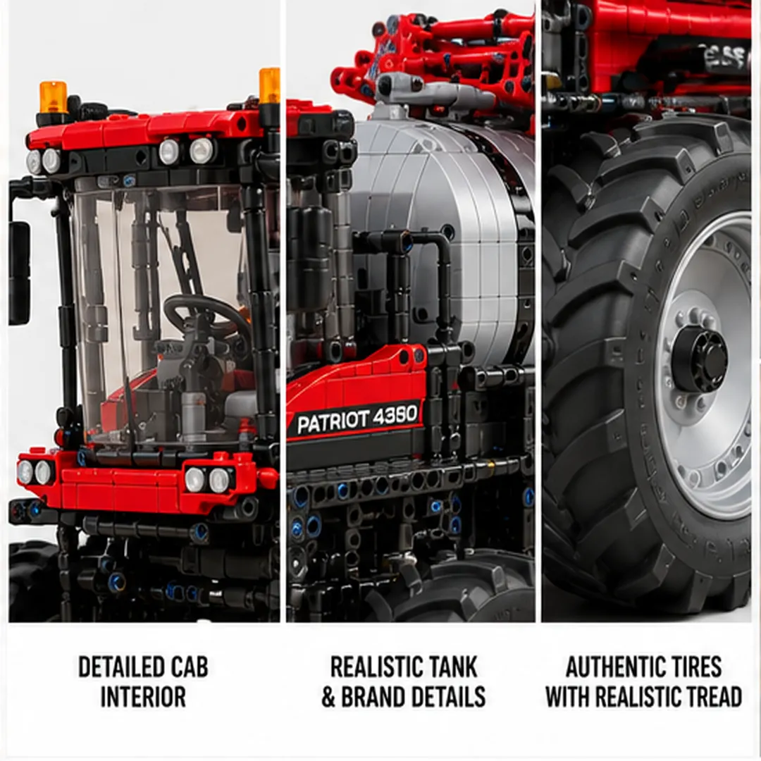Patriot 4350 agricultural sprayer collector display settings