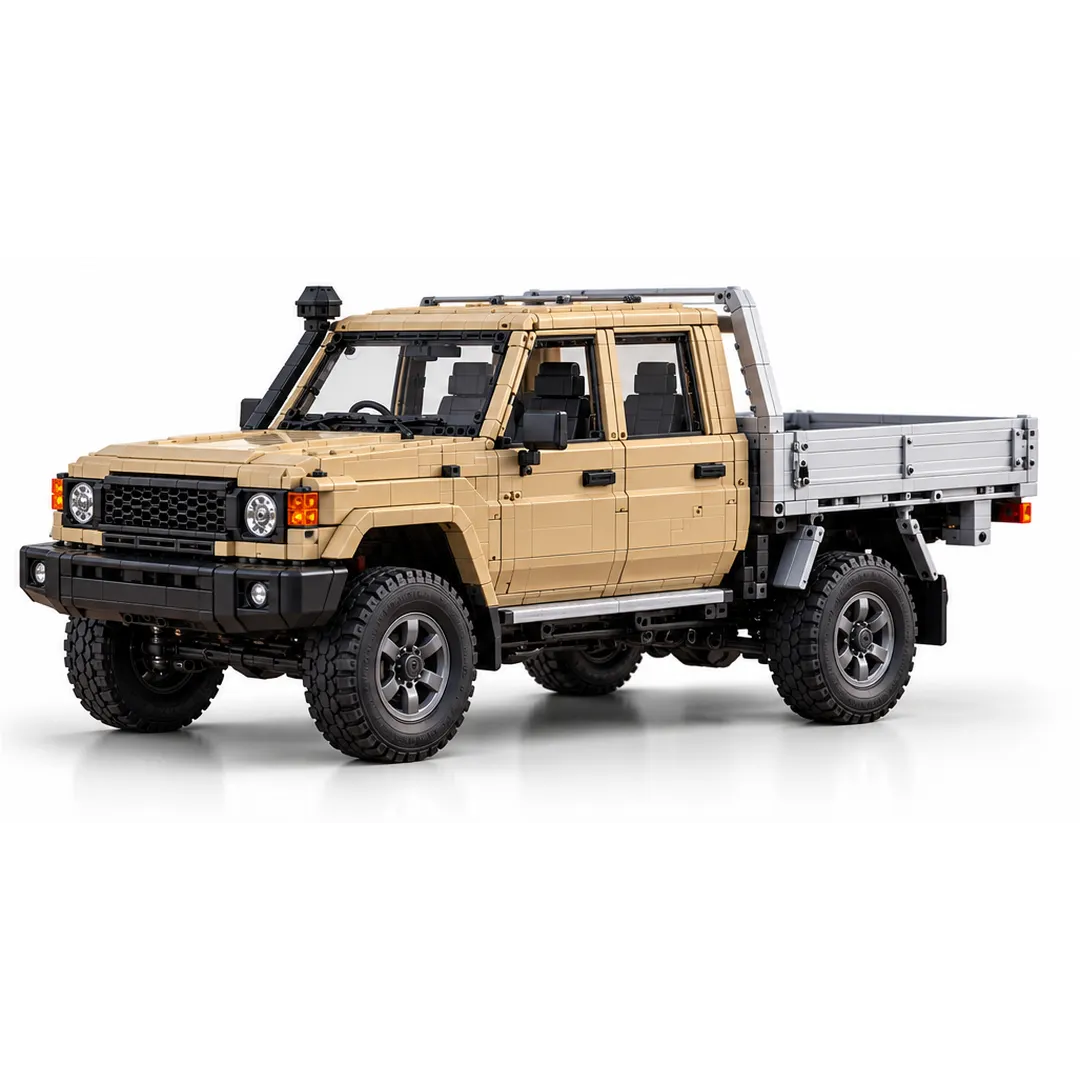 79 Series double cab utility building set gift for 4x4 enthusiasts
