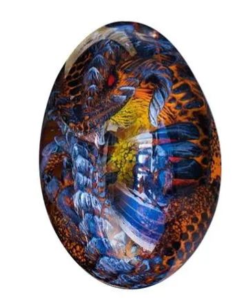 ⚡️Last Day 50% OFF -  Lava Dragon Egg With Luminous Base