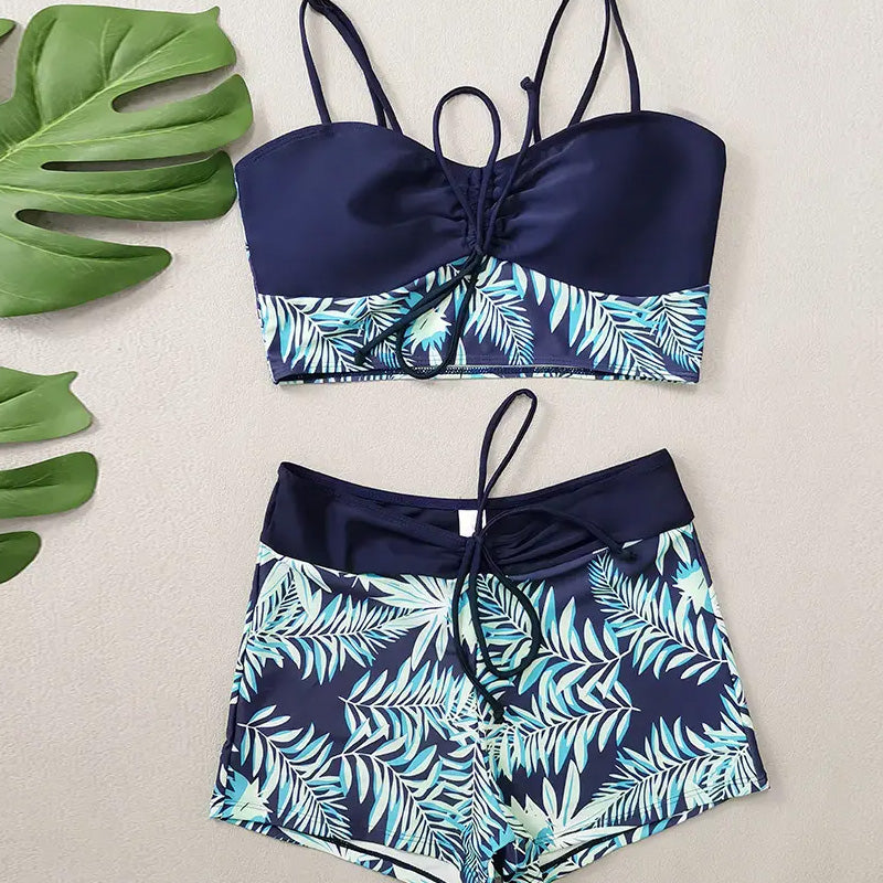 Women’s Printed Two-Piece Swimsuit