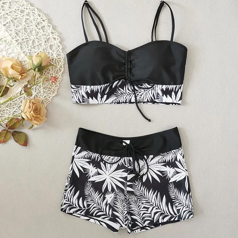 Women’s Printed Two-Piece Swimsuit