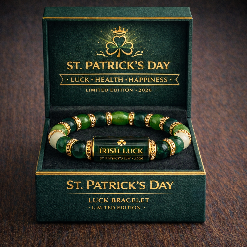 St. Patrick’s Day Luck Bracelet – Limited Edition 2026 🍀