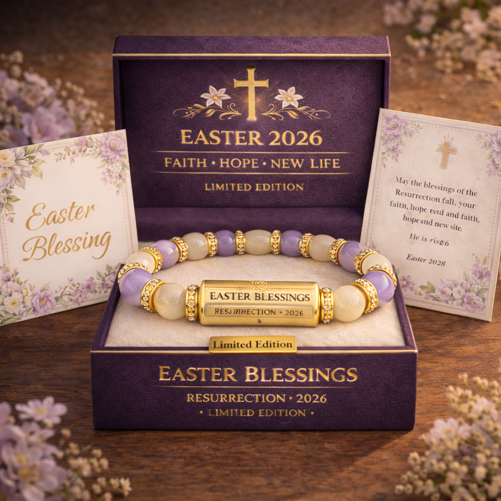 Easter Blessings Luck Bracelet – Limited Edition 2026 💜