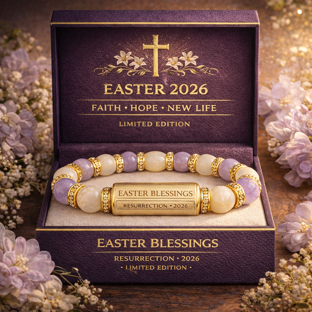 Easter Blessings Luck Bracelet – Limited Edition 2026 💜
