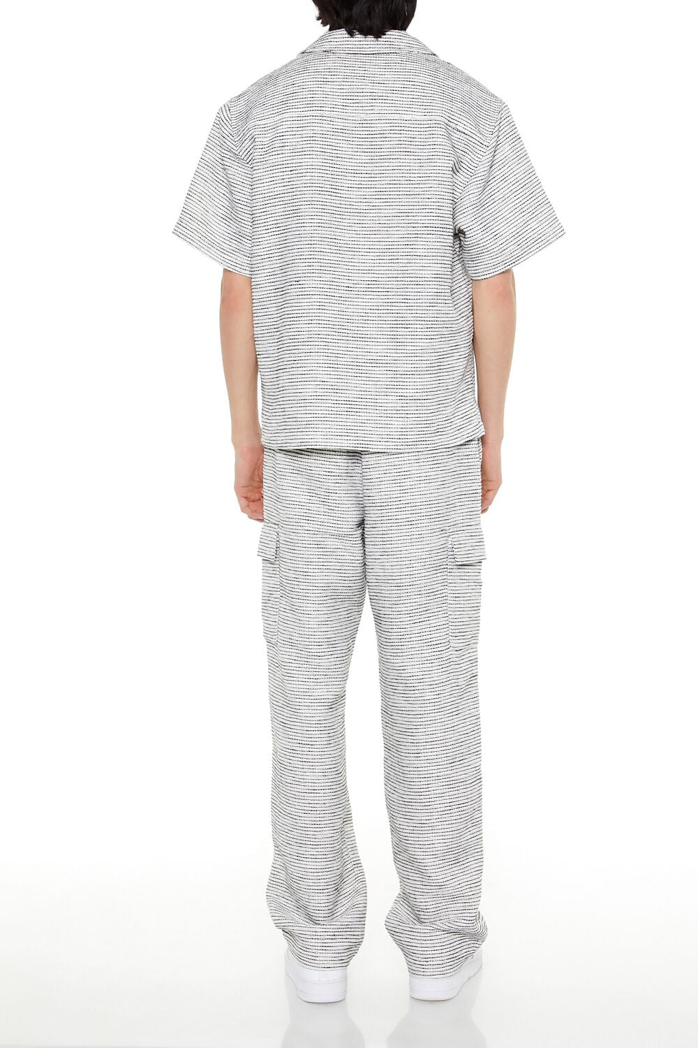 Striped Slim-Fit Cargo Pants-Feelings Star