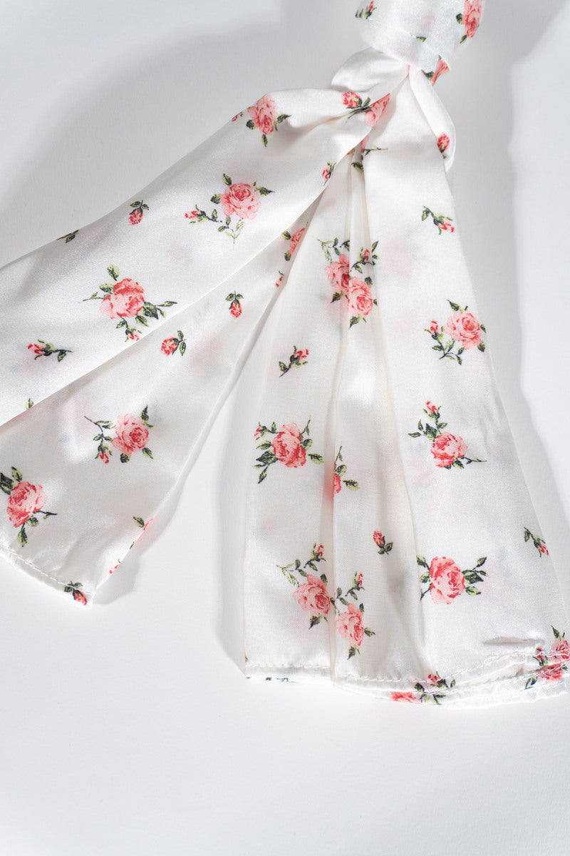 Rose Print Hair Tie-Feelings Star