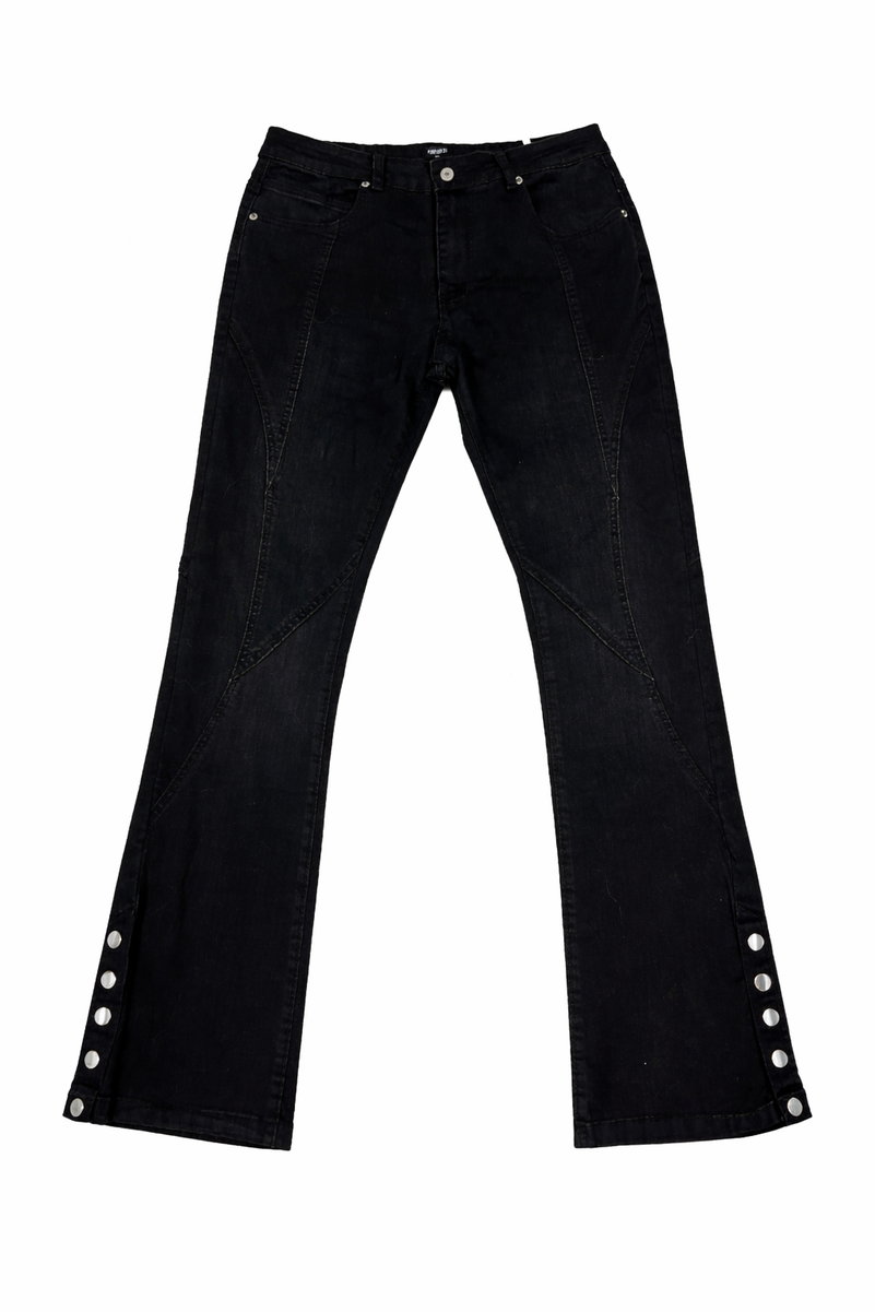 F21 Men Button Detail Jeans-Feelings Star