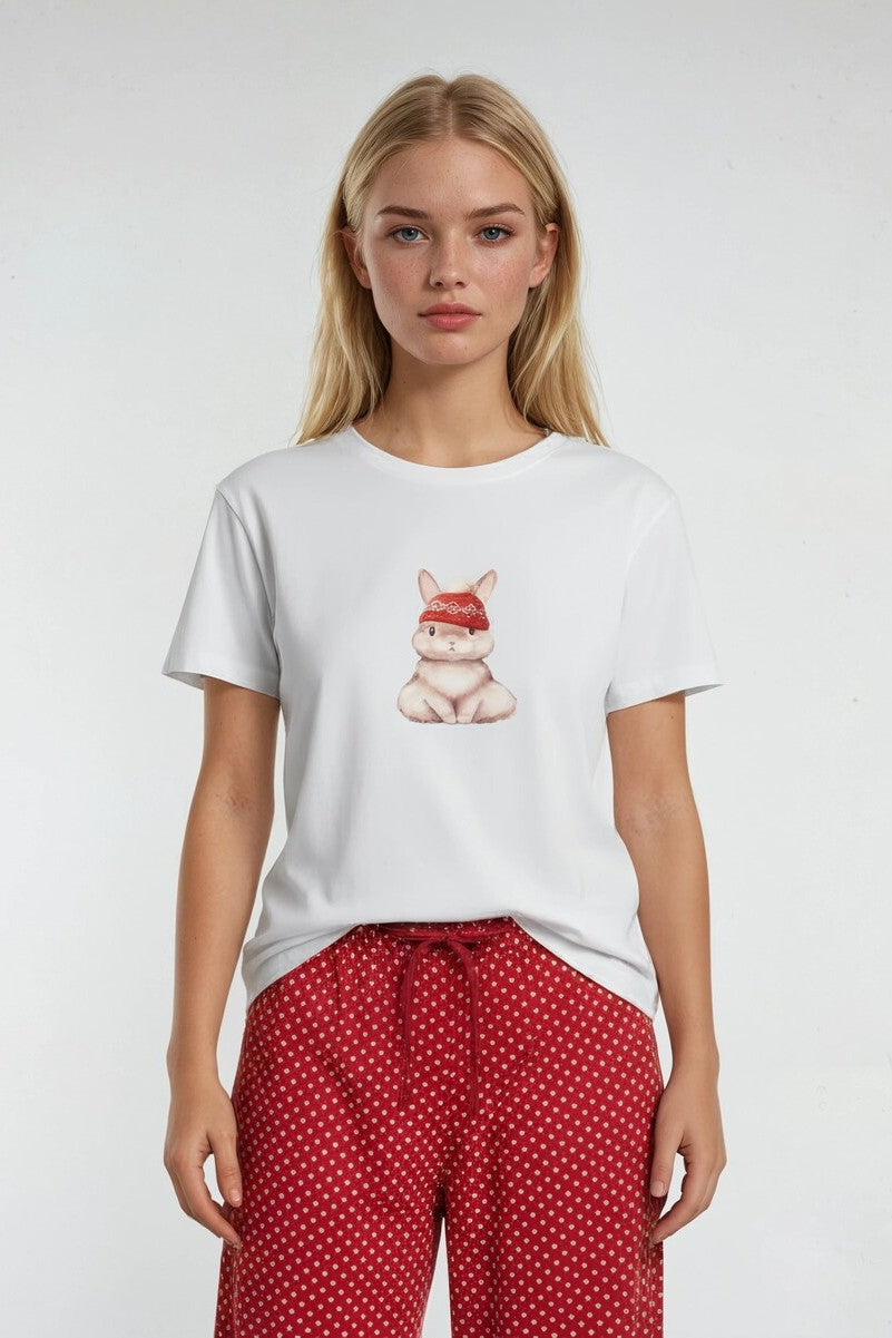 Two-Piece Pajama Set-Feelings Star