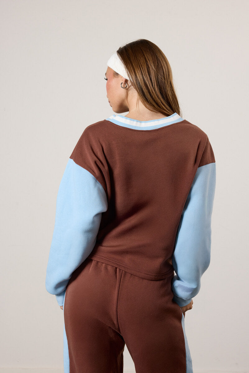 Fleece Brooklyn Pullover & Jogger Set-Feelings Star