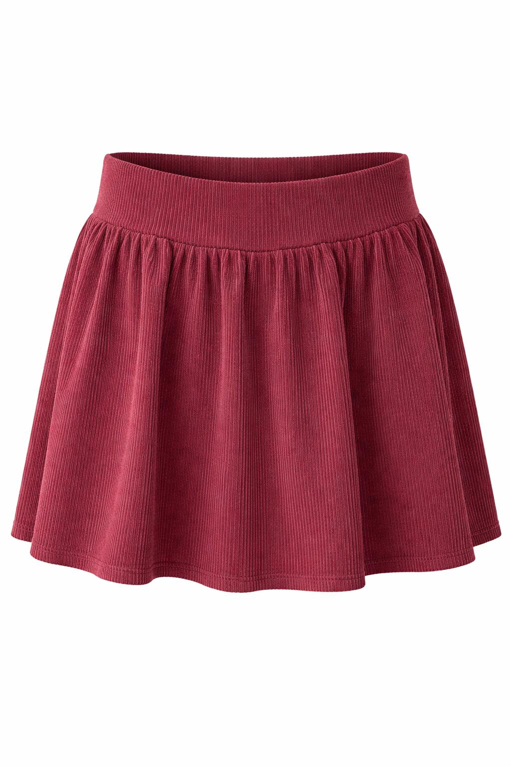 PLUS SIZE RIBBED LONG SLEEVE POLO AND SKORT SET-Feelings Star