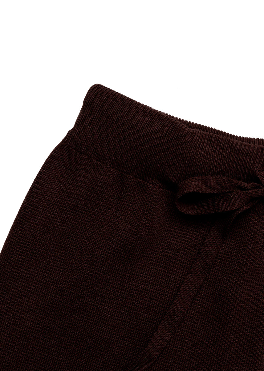 V-Neck Sweater & Wide-Leg Pant Set-Feelings Star