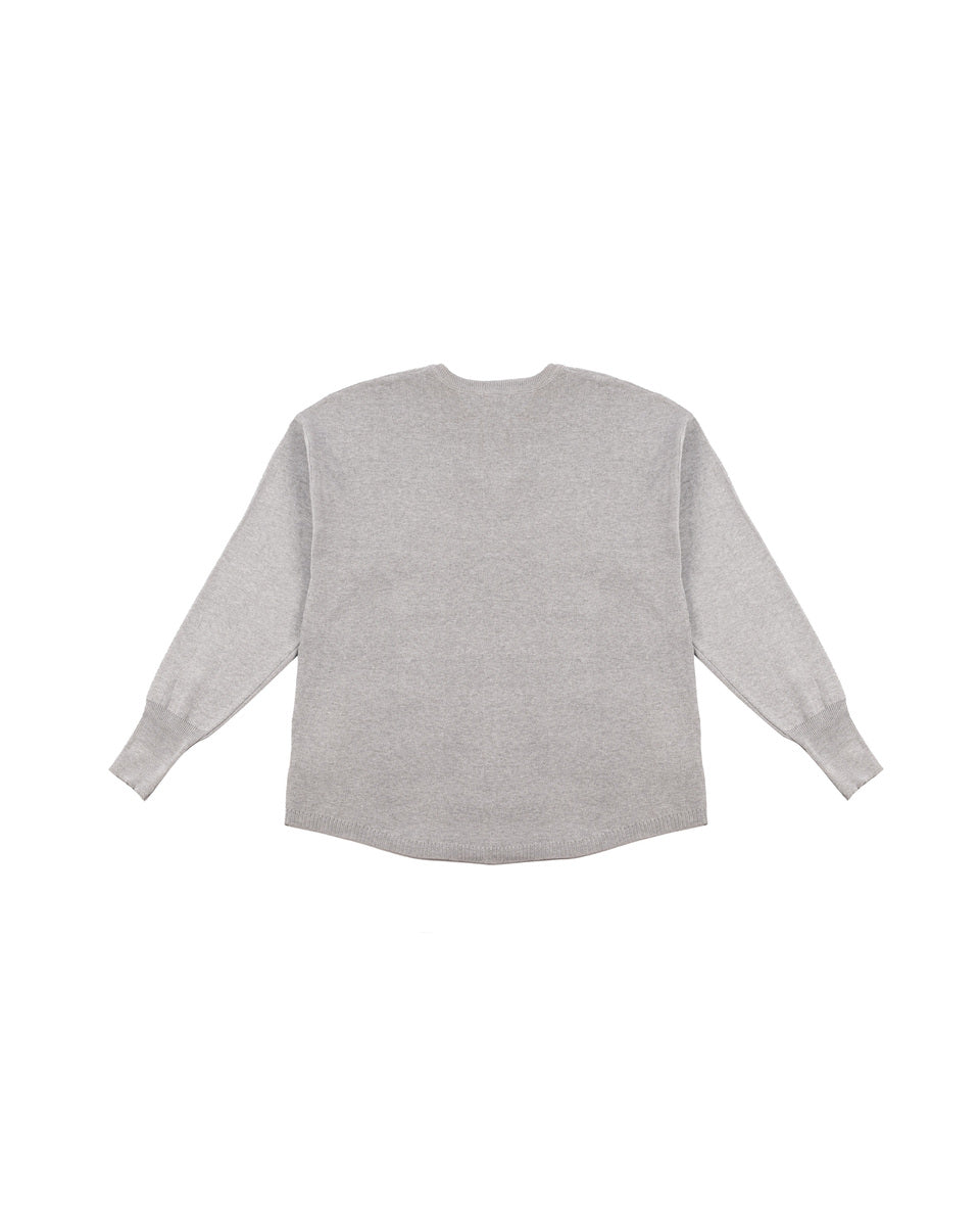 V-Neck Sweater & Wide-Leg Pant Set-Feelings Star