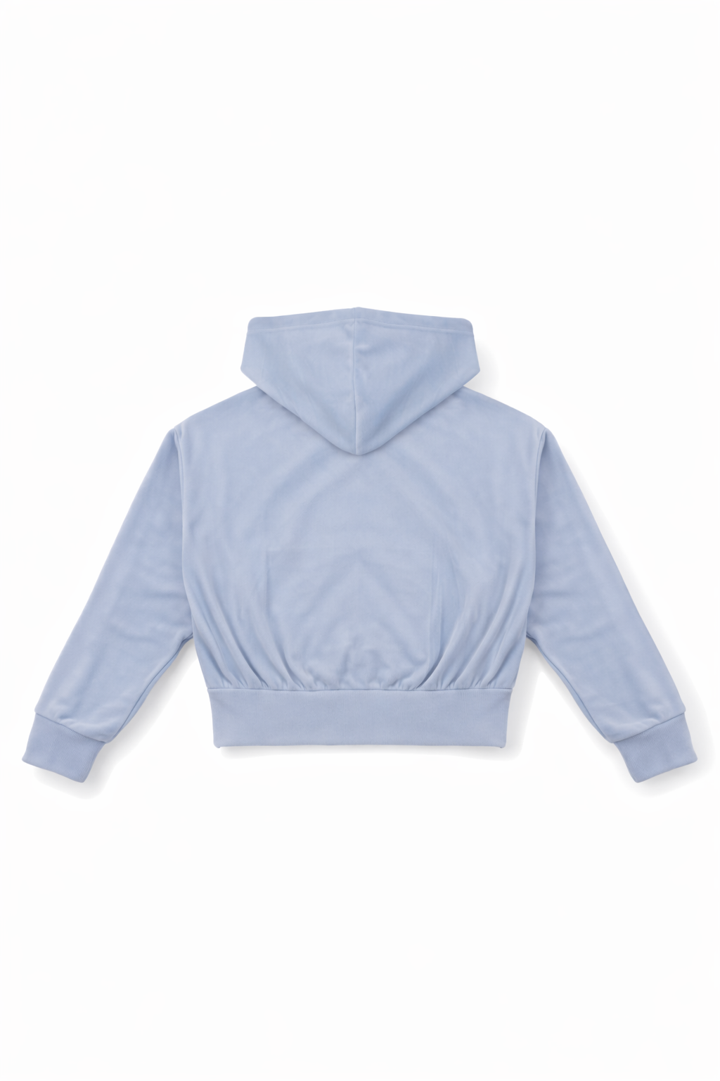 Velour Zip-Front Hoodie & Pant Set-Feelings Star