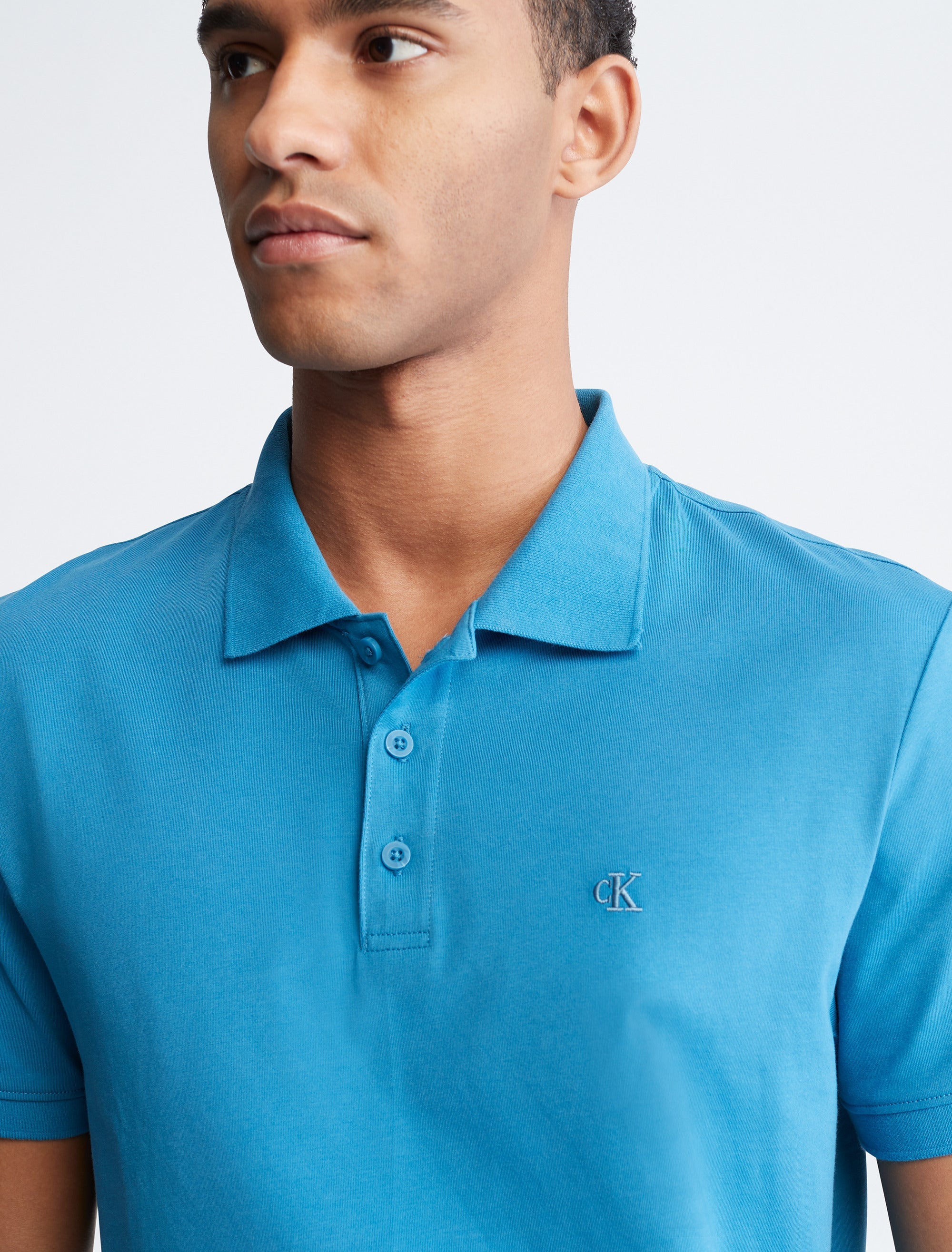 SS SMOOTH COTTON Solid Polo-Feelings Star