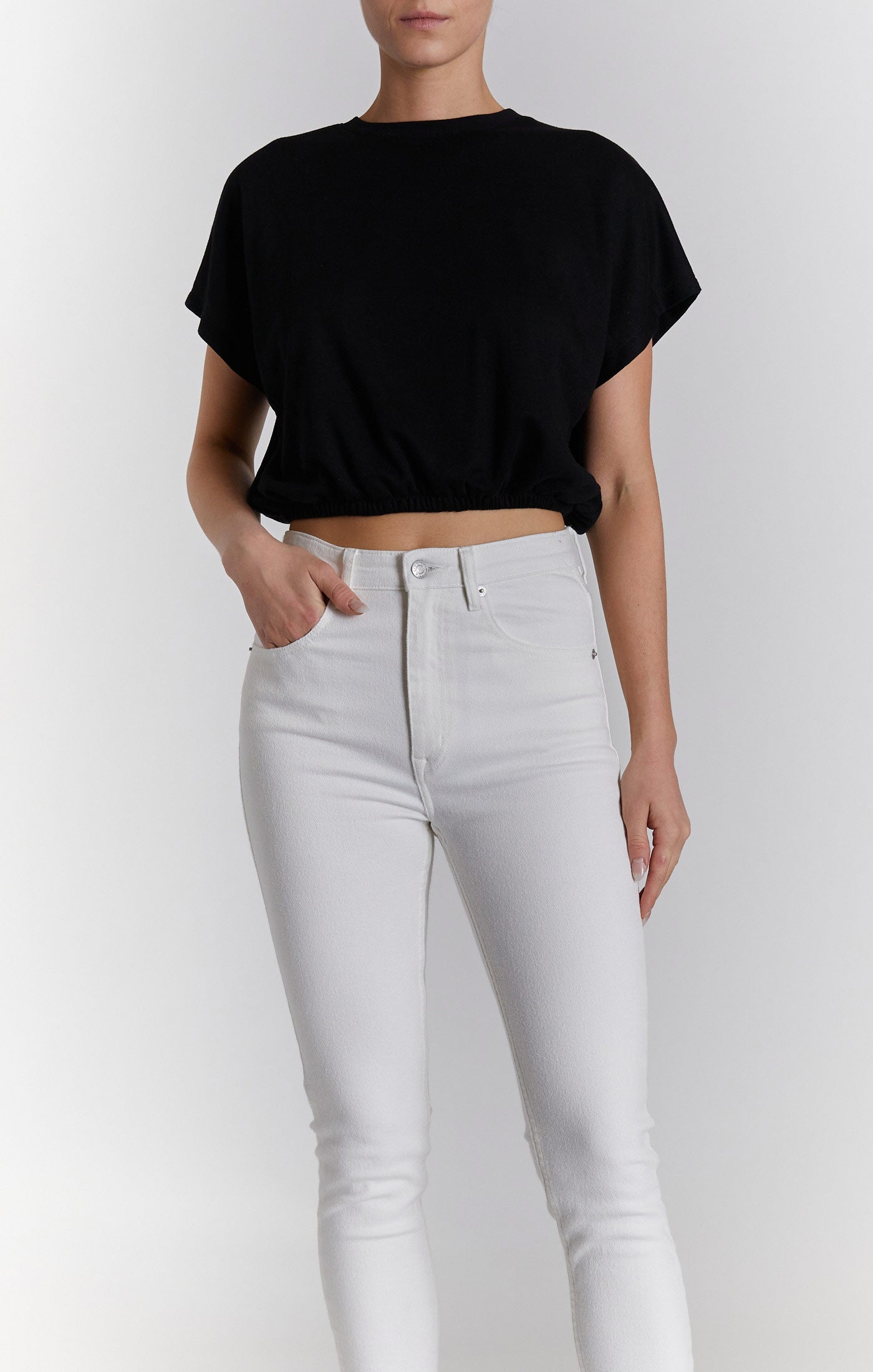 Bubble T-Shirt with Crew Neck-Feelings Star