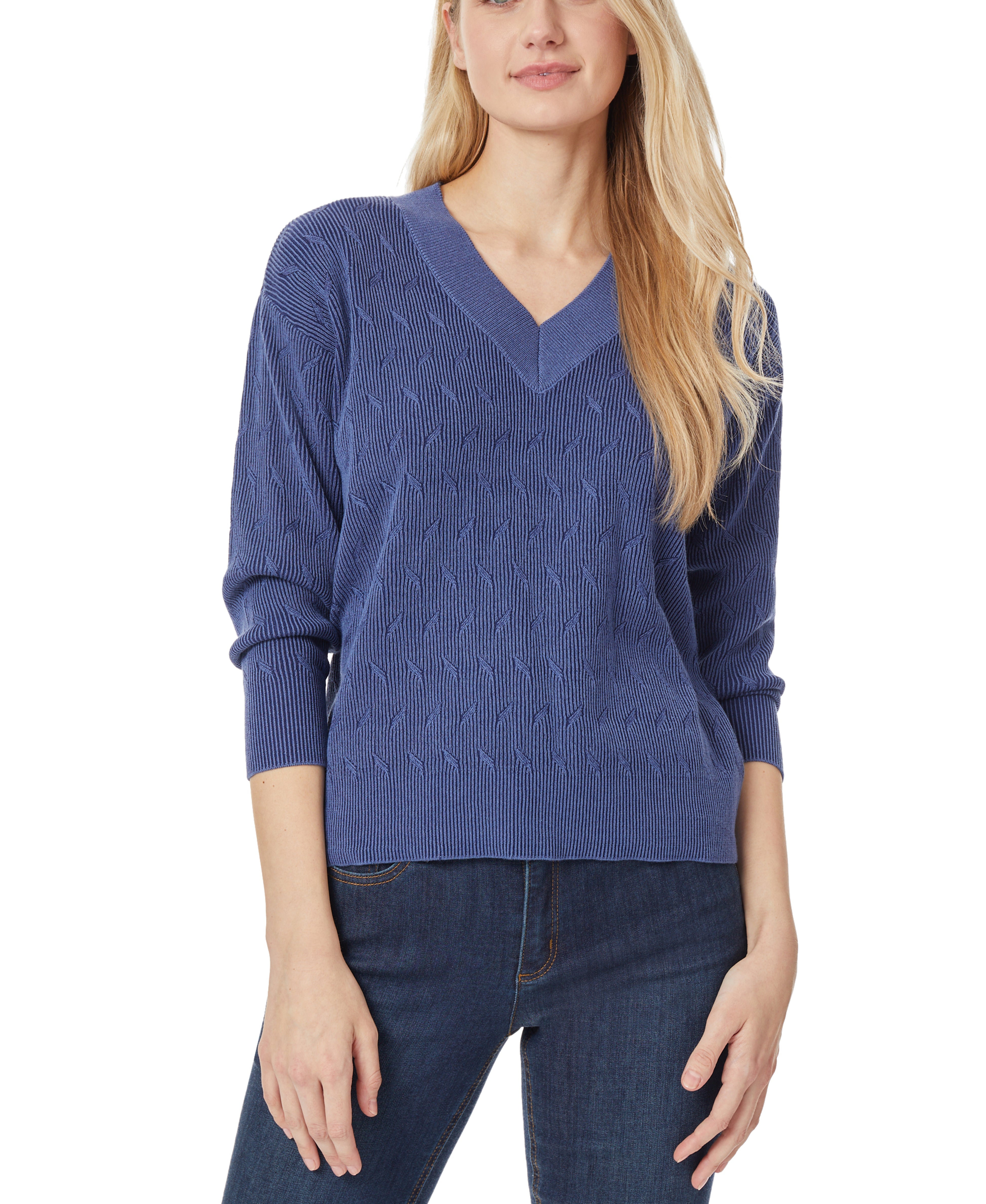 V-Neck Pullover-Feelings Star