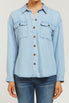 Carmele Long Sleeve Button Down Shirt-Feelings Star