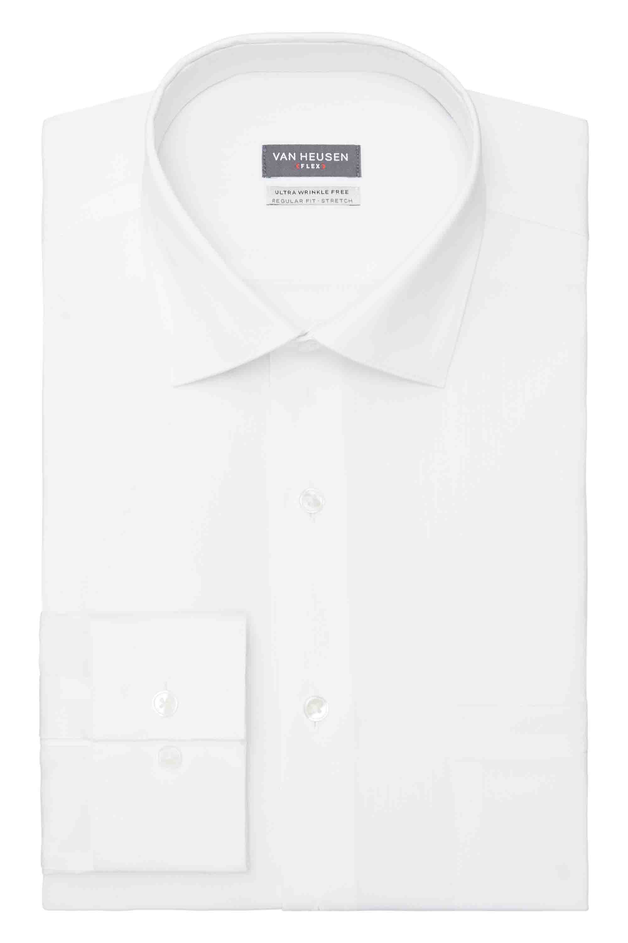 Van Heusen Regular Fit Ultra Wrinkle Free Stretch FLEX Solid-Feelings Star