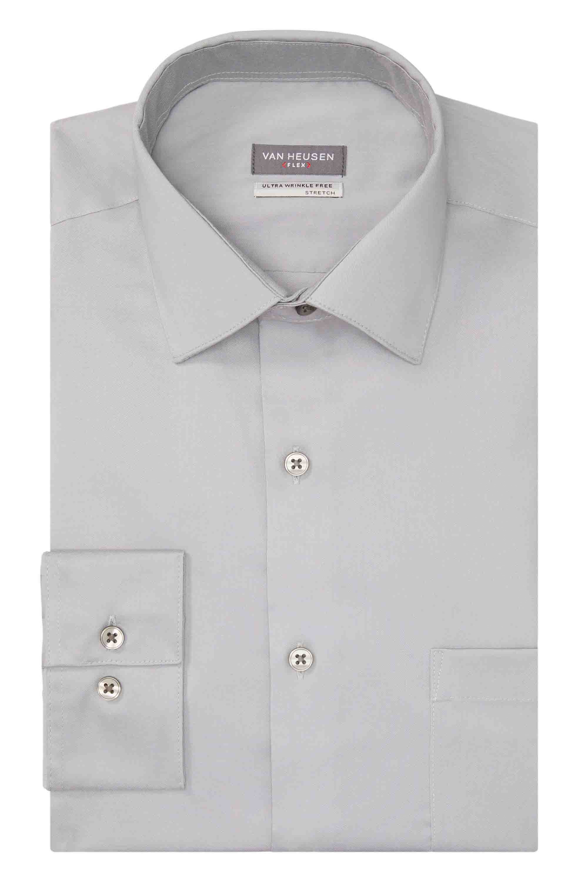 Van Heusen Regular Fit Ultra Wrinkle Free Stretch FLEX Solid-Feelings Star