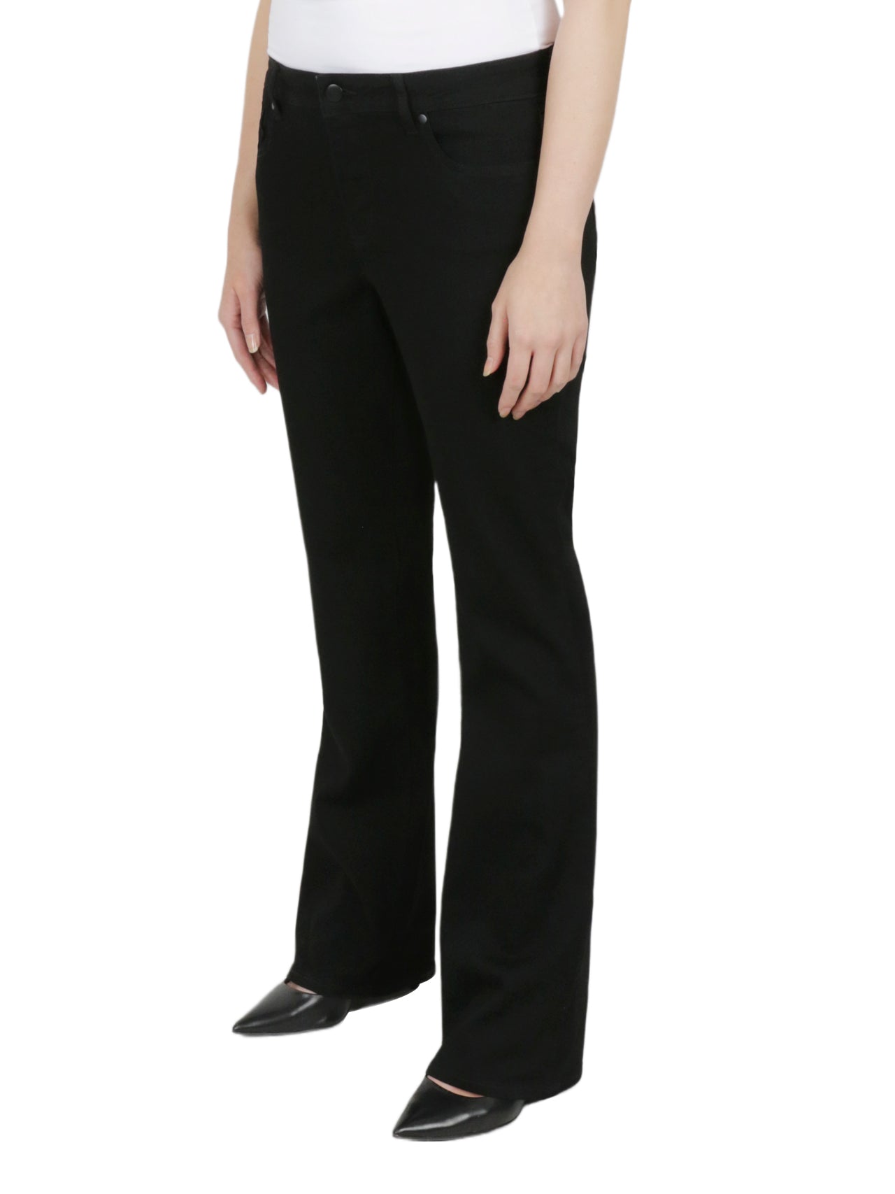 Plus Bootcut Jeans-Feelings Star