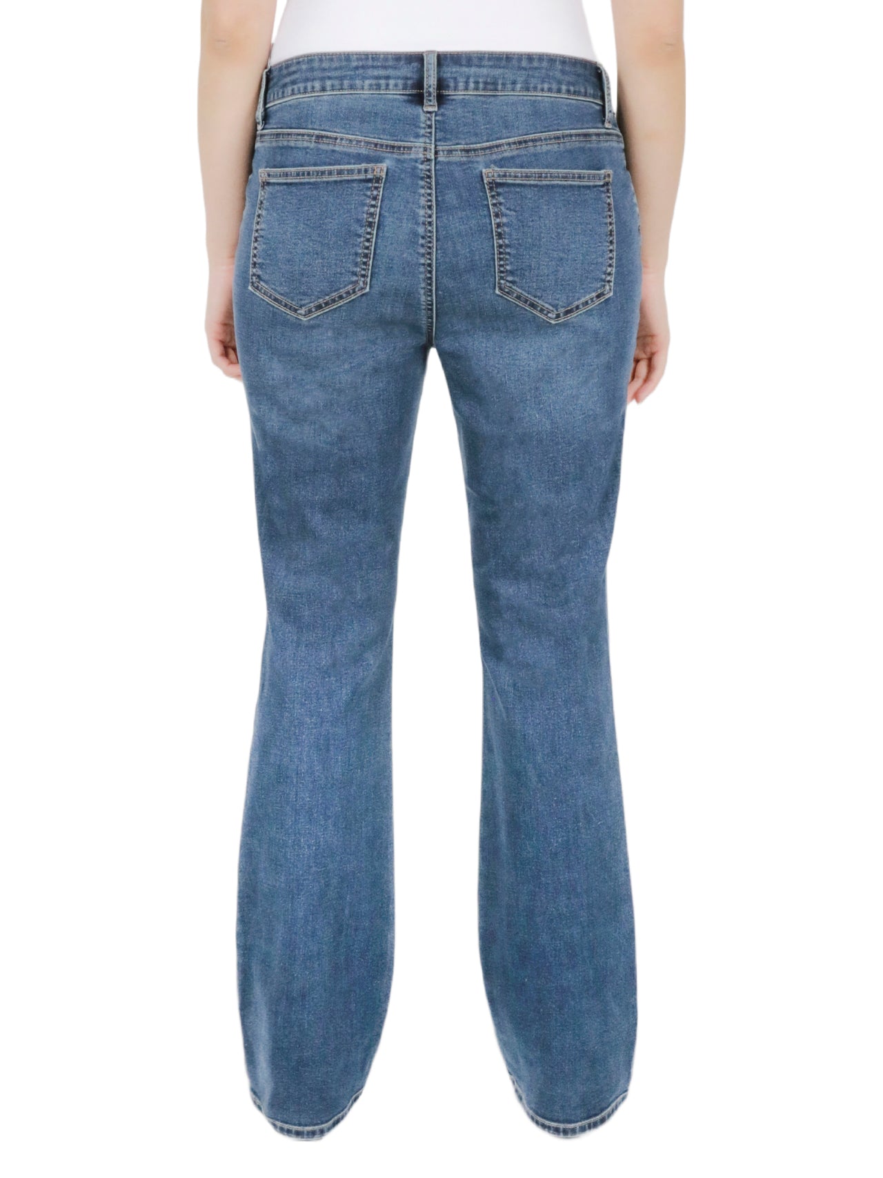Plus Bootcut Jeans-Feelings Star
