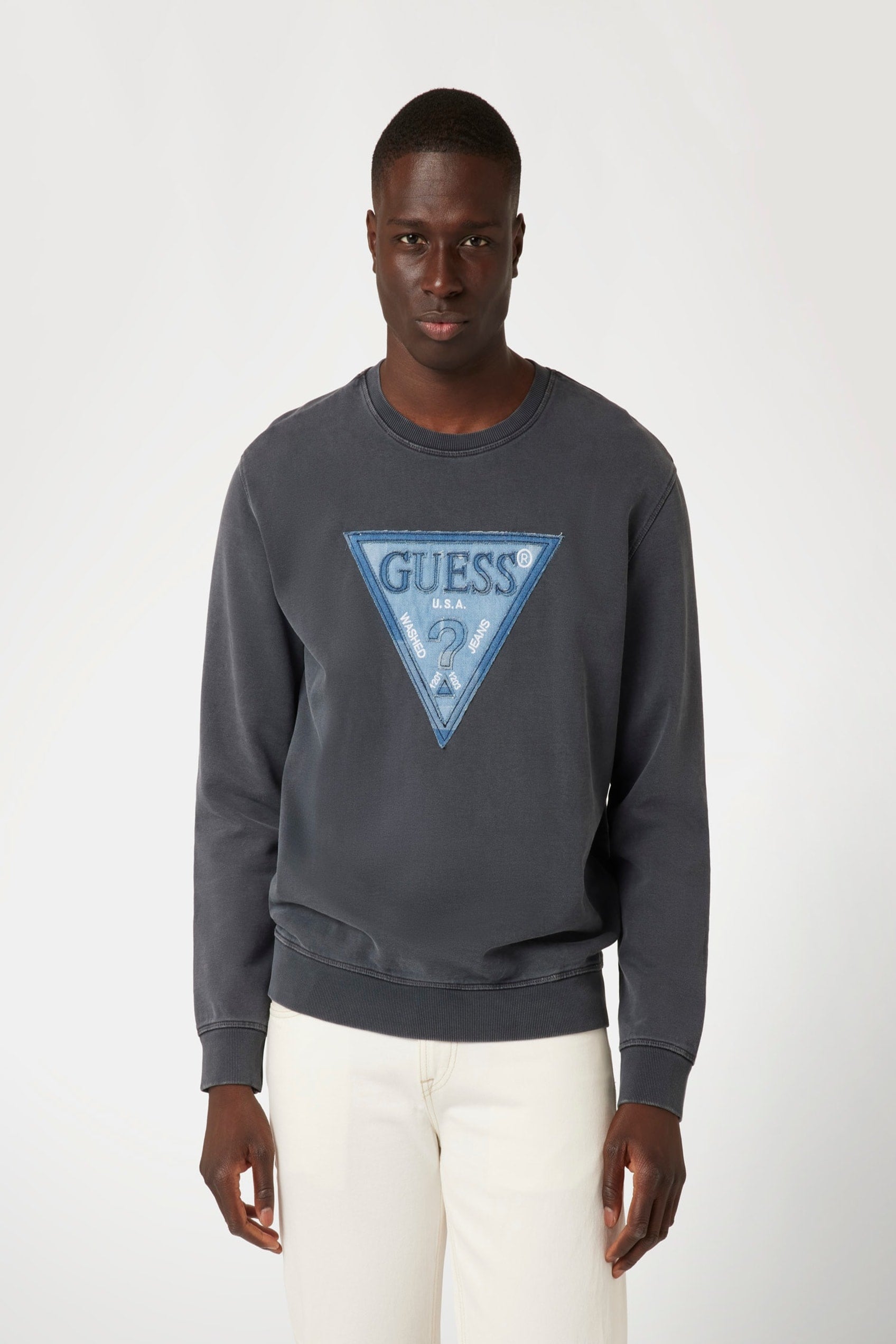 Triangle Patch CN Sweatshirt-Feelings Star