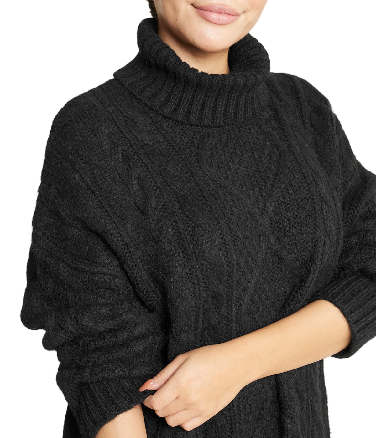 Cable Turtleneck Sweater-Feelings Star