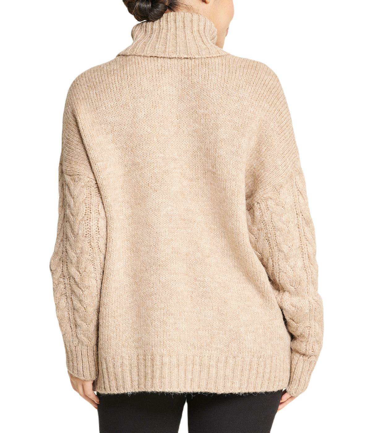 Cable Turtleneck Sweater-Feelings Star