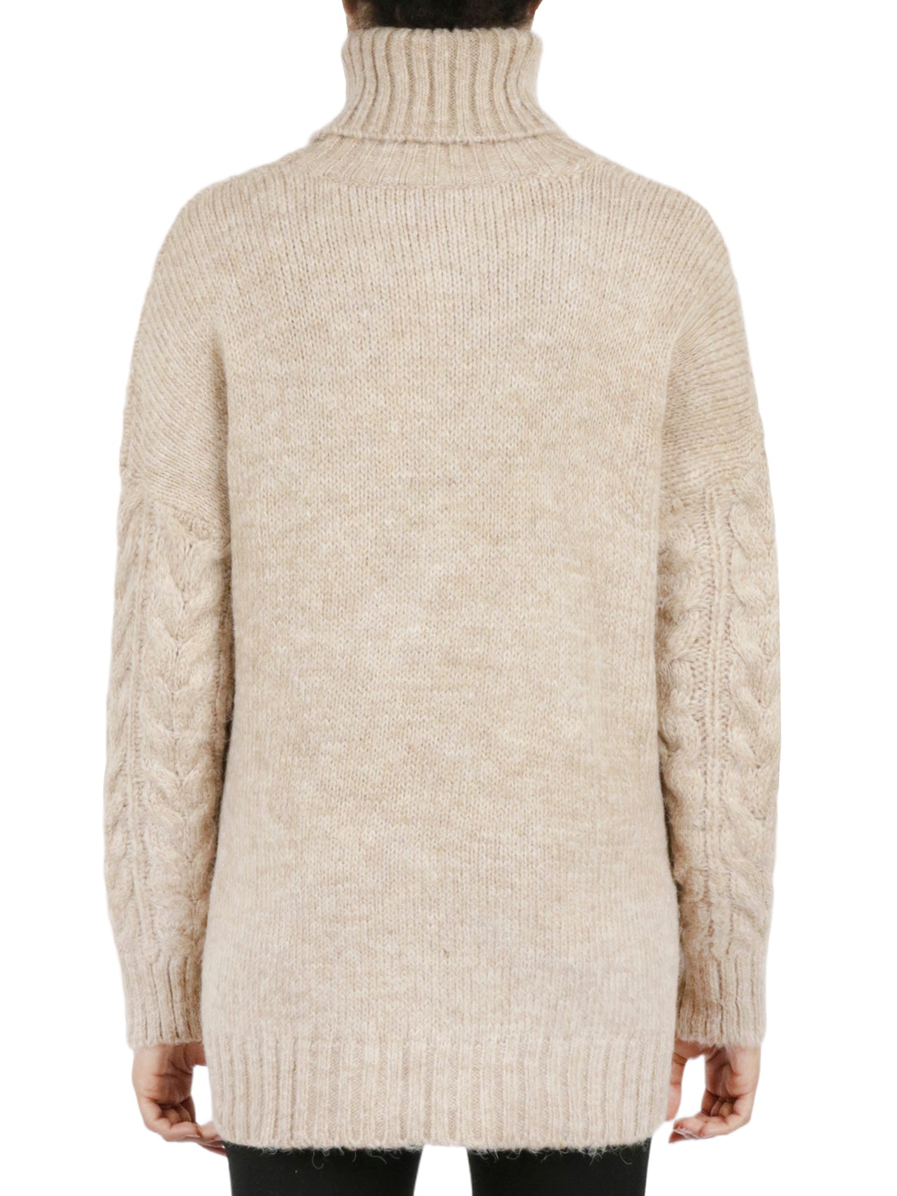 Cable Turtleneck Sweater-Feelings Star