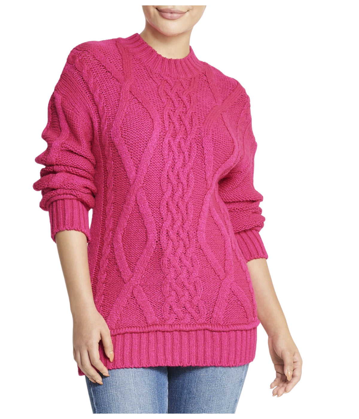 Cable Pullover Sweater-Feelings Star