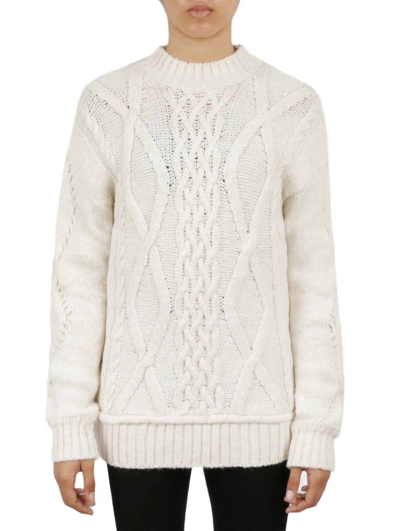 Cable Pullover Sweater-Feelings Star