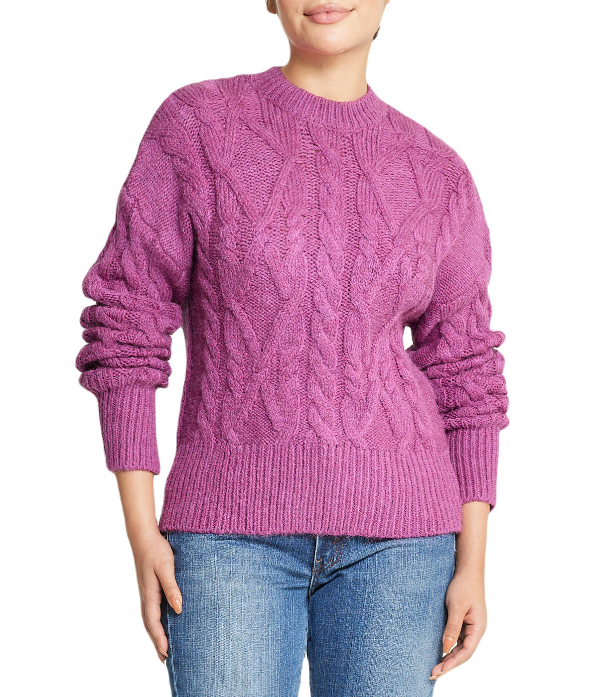 Cable Knit Pullover-Feelings Star