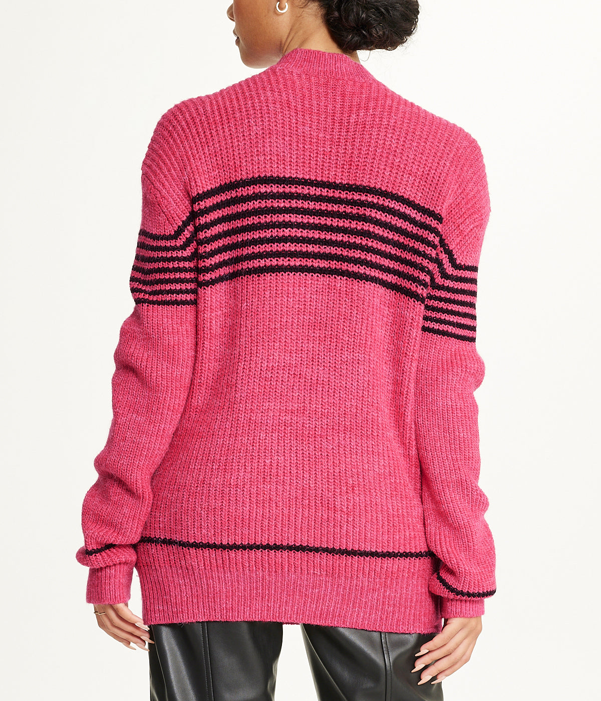 Striped Tunic Sweater-Feelings Star