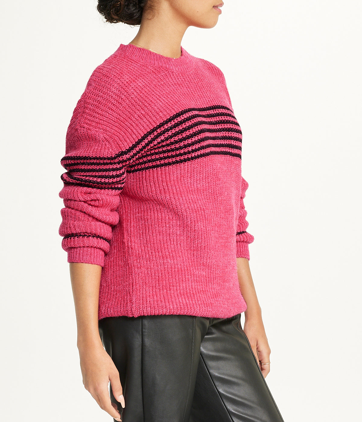 Striped Tunic Sweater-Feelings Star