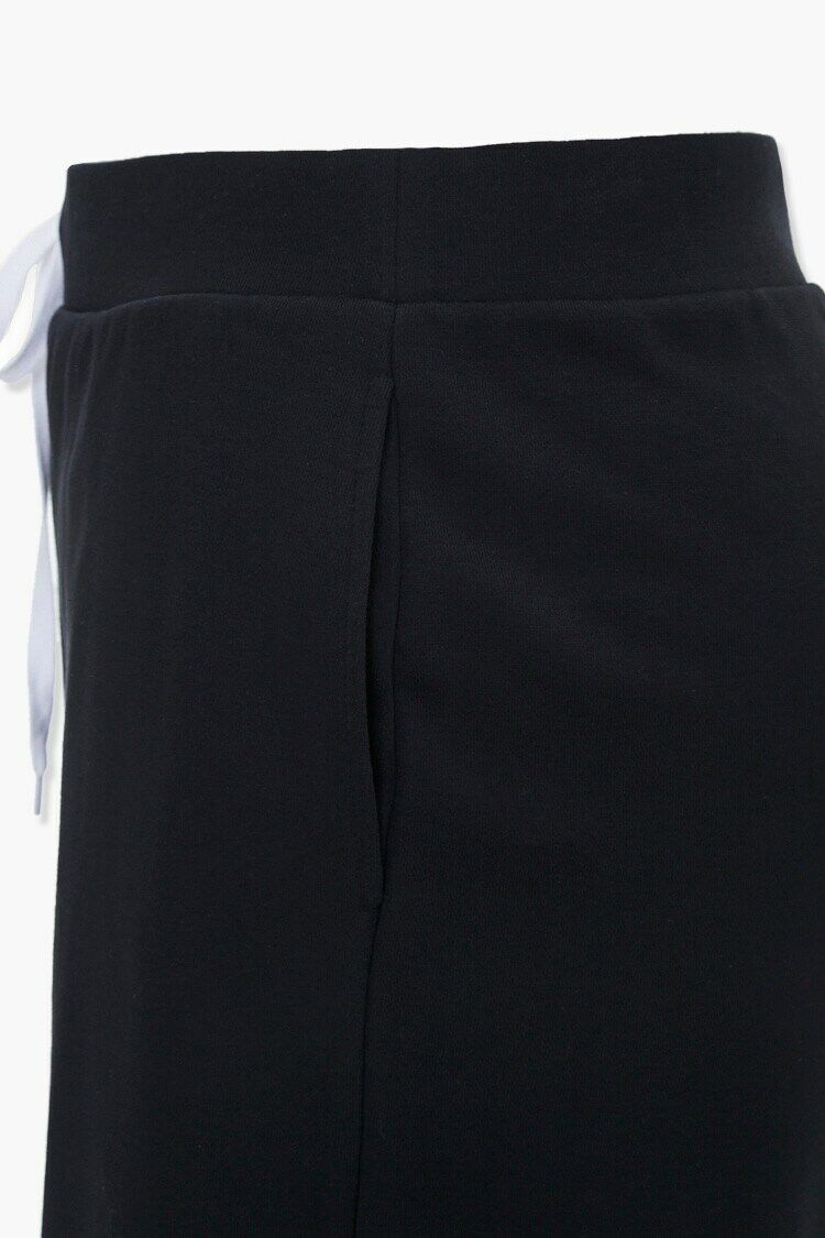 Plus Size Drawstring Shorts-Feelings Star