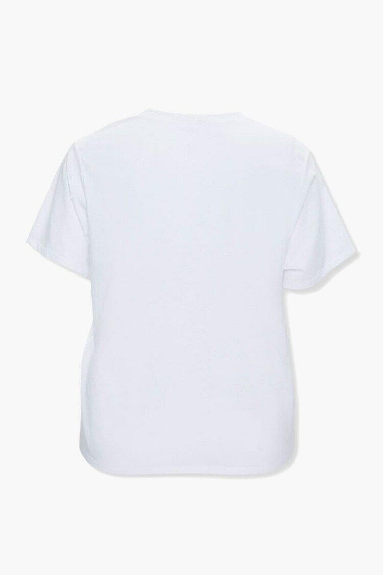 Plus Size Butterfly Graphic Tee-Feelings Star